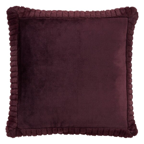 Декоративна възглавница от микроплюш 55x55 cm Velvet and Faux Fur – Catherine Lansfield
