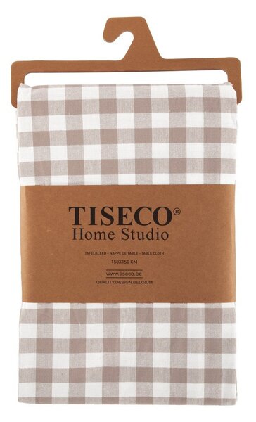 Памучна покривка за маса 150x150 cm Gingham – Tiseco Home Studio