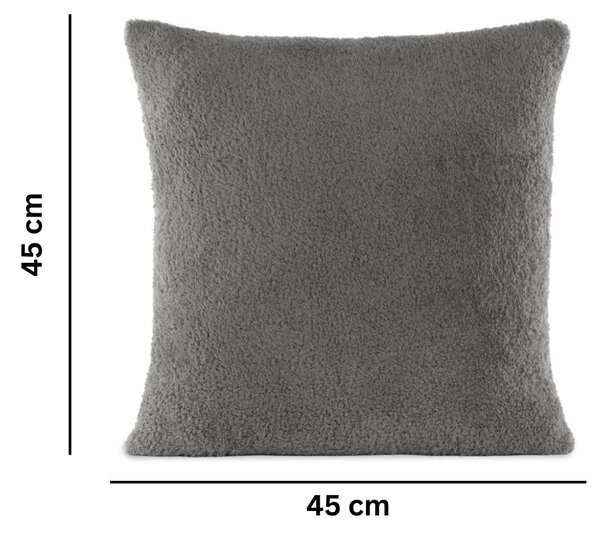 Декоративна възглавница от микроплюш 45x45 cm Cocoon – Tiseco Home Studio