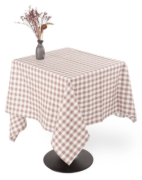 Памучна покривка за маса 150x150 cm Gingham – Tiseco Home Studio