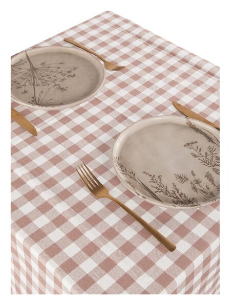Памучна покривка за маса 150x150 cm Gingham – Tiseco Home Studio