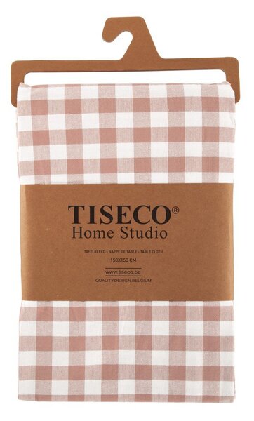 Памучна покривка за маса 150x150 cm Gingham – Tiseco Home Studio