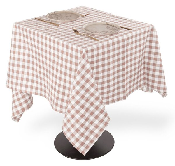Памучна покривка за маса 150x150 cm Gingham – Tiseco Home Studio