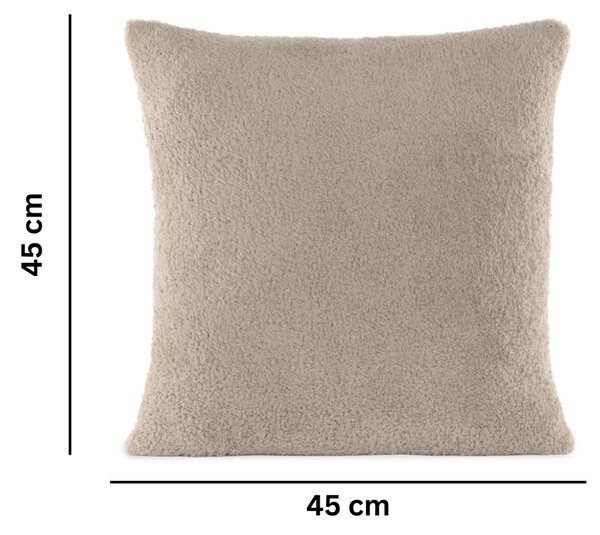 Декоративна възглавница от микроплюш 45x45 cm Cocoon – Tiseco Home Studio