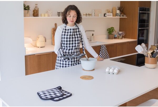 Памучена кухненска ръкавица Gingham – Tiseco Home Studio