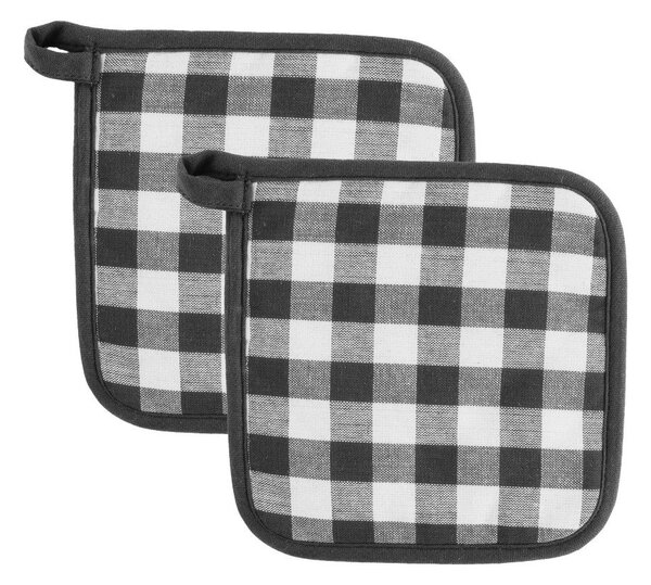 Памучни ръкавици за фурна в комплект от 2 бр. Gingham – Tiseco Home Studio
