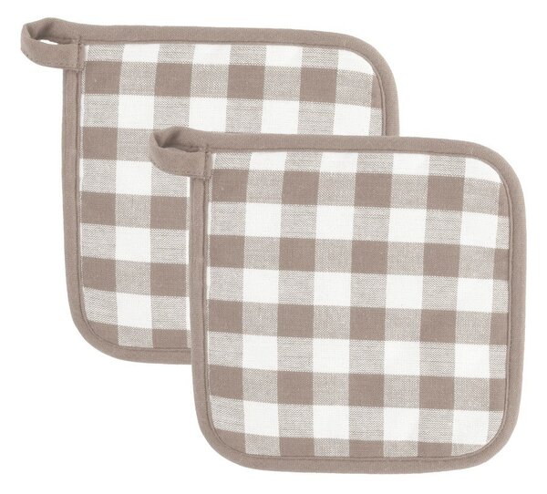 Памучни ръкавици за фурна в комплект от 2 бр. Gingham – Tiseco Home Studio