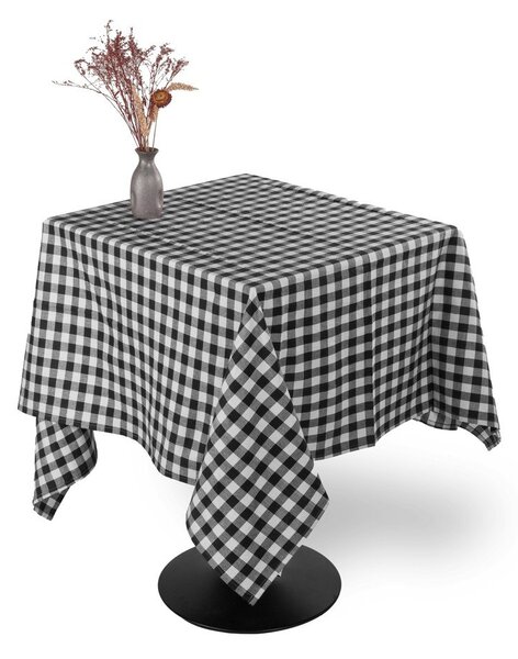Памучна покривка за маса 150x150 cm Gingham – Tiseco Home Studio