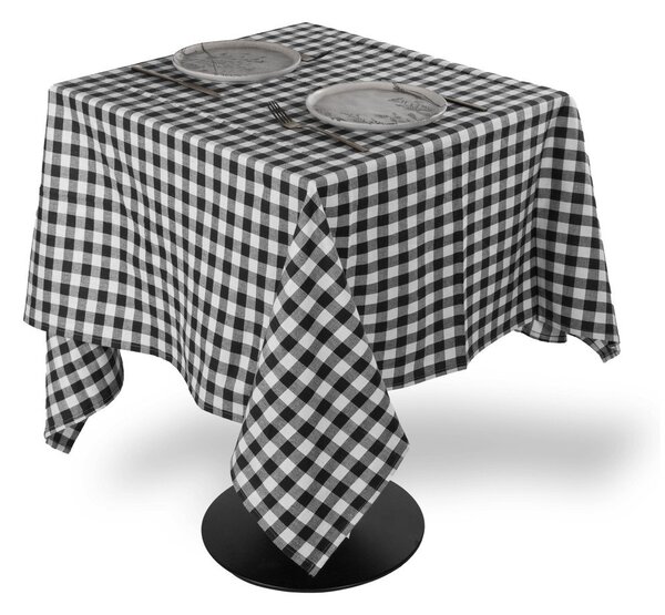 Памучна покривка за маса 150x150 cm Gingham – Tiseco Home Studio