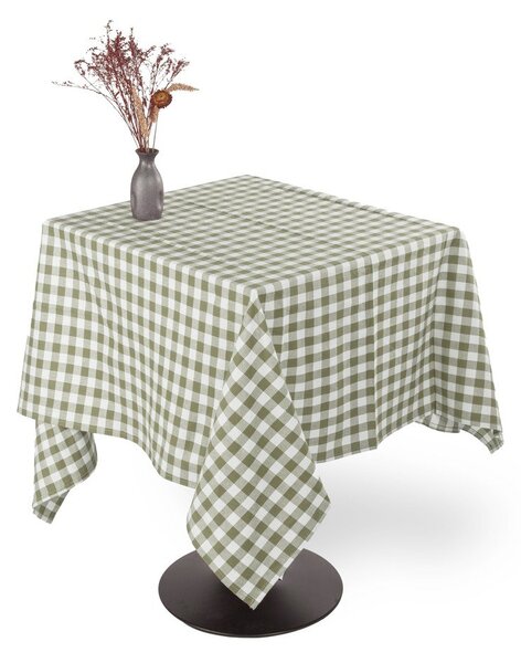 Памучна покривка за маса 150x150 cm Gingham – Tiseco Home Studio