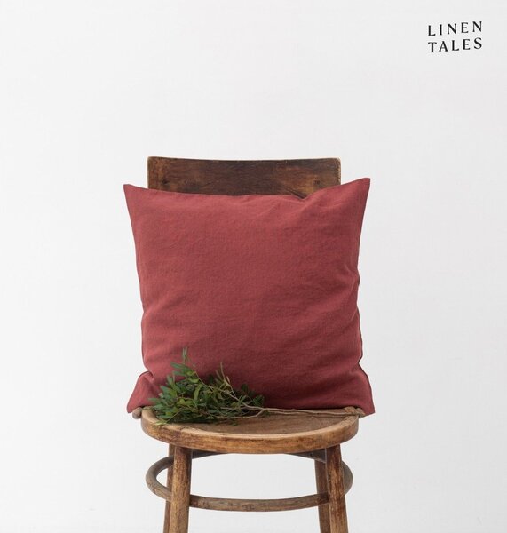 Ленена калъфка за възглавница 45x45 cm Marsala – Linen Tales