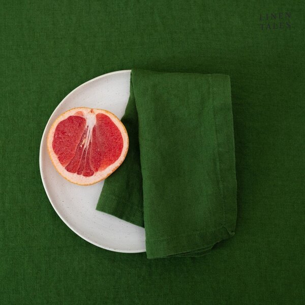 Ленена покривка 40x150 cm True Green – Linen Tales