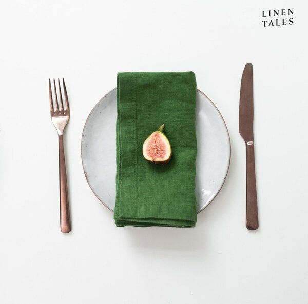 Ленени салфетки в комплект 2 бр. 40x40 cm True Green – Linen Tales