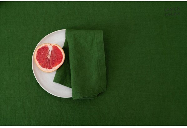 Ленена подложка за хранене 35x45 cm True Green – Linen Tales