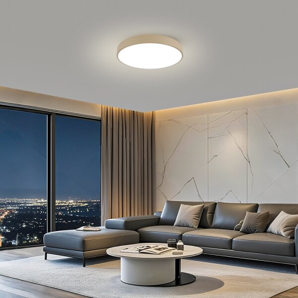 Brilagi - LED таванно осветително тяло POOL LED, 60W, 230V, 3000/4000/6000K, Ø 60 см, бежово