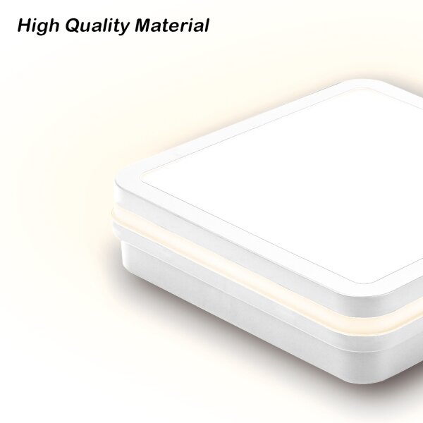 Brilagi - LED външно осветително тяло BENE LED/18W/230V 22x22 cm бяло IP54