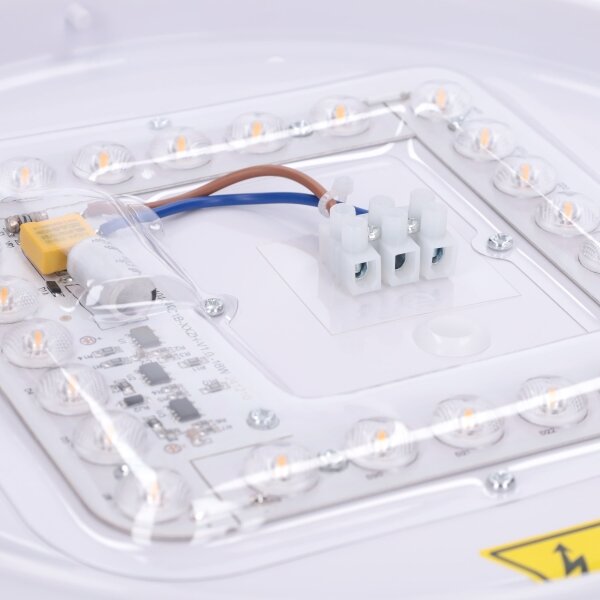 BRILAGI - LED таванно осветително тяло PILANA LED/24W/230V дъб/златист Ø 30 см