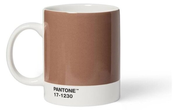 Светлокафява керамична чаша 375 ml Mocha Mousse 17-1230 – Pantone