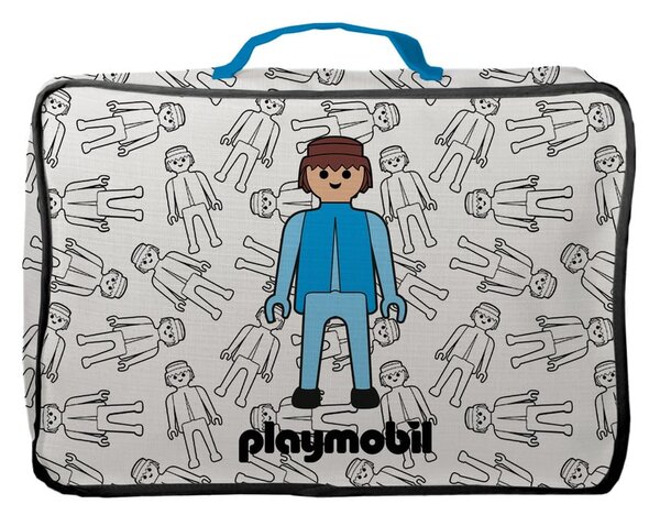 Бял текстилен органайзер за детски играчки 25x11x36 cm Everywhere – Playmobil