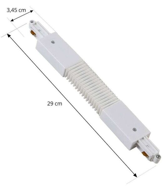 Lindby - Linaro Track Flex Connector Бялo Lindby