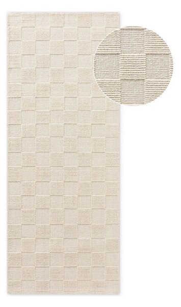 Кремава ръчно изработена вълнена пътека 80x200 cm Scala – Villeroy&Boch