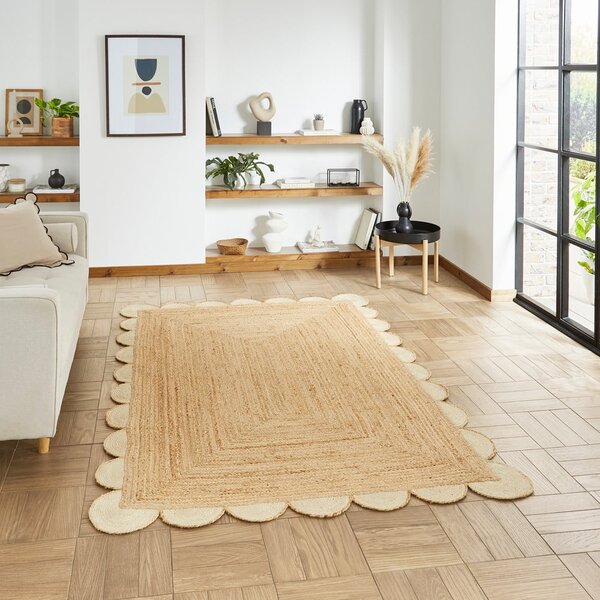 Ютен килим естествен 120x170 cm Savannah Jute – Think Rugs