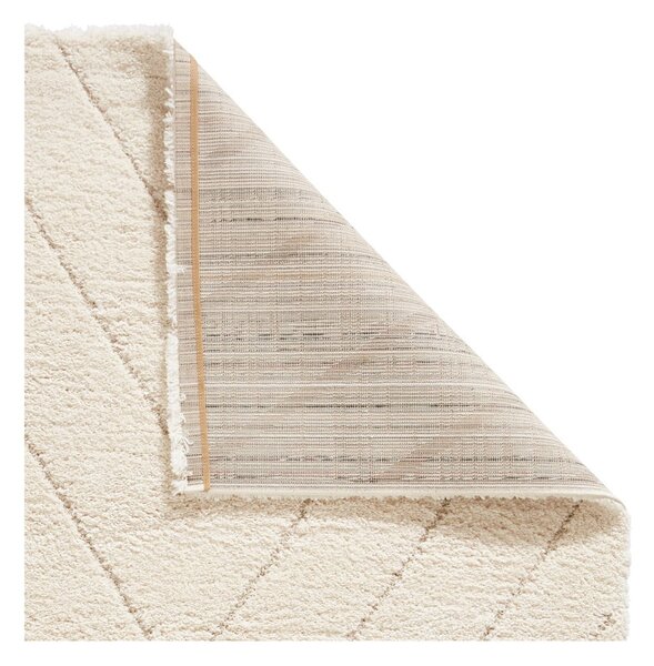 Кремав килим 120x170 cm Ideal Shaggy – Think Rugs