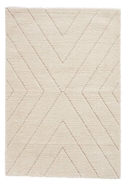 Кремав килим 120x170 cm Ideal Shaggy – Think Rugs