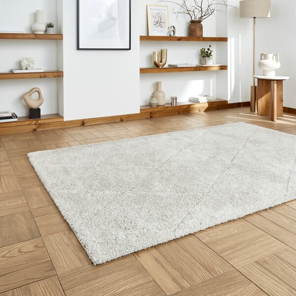 Светлосив килим 120x170 cm Ideal Shaggy – Think Rugs