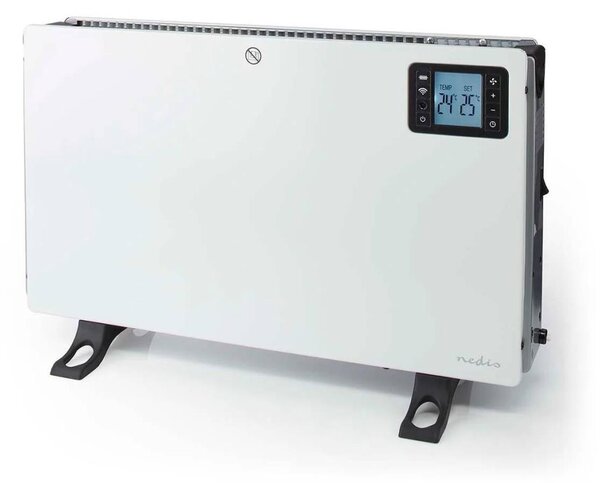 Nedis HTCO50WTW - Електрически нагревател/конвектор 750/1250/2000W/230V WT + дистанционно управление