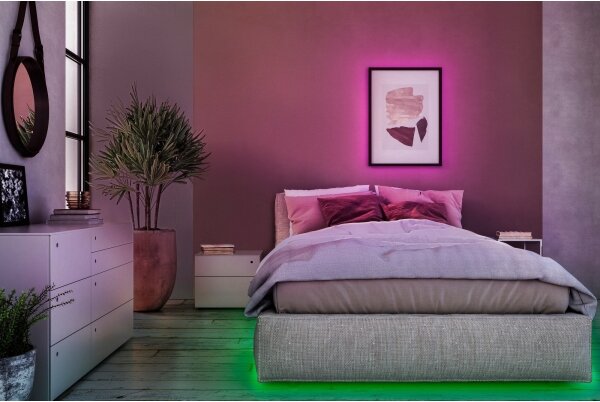 Osram - LED RGB димируема лента FLEX BATTERY 5m LED/5W/4xAA + дистанционно управление