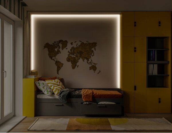 Osram - LED RGB димируема лента FLEX COB 5m LED/24W/230V + дистанционно управление