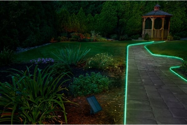 Osram - LED RGB димируема соларна лента FLEX MAGIC 3m LED/1,2W/3,7V 2000 mAh IP44 +ДУ