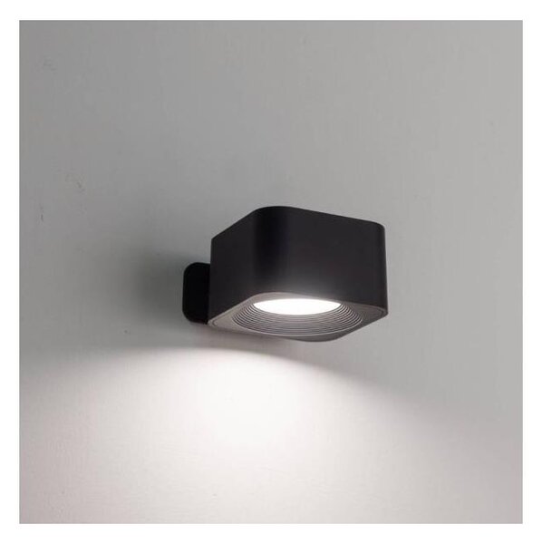 Eglo 74119 - LED димируема презареждаема сензорна стенна лампа MURAGLIE LED/5W/5V 2000 mAh черна