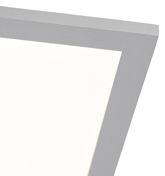 Таванна лампа от стомана 120 см с LED и дистанционно управление - Liv