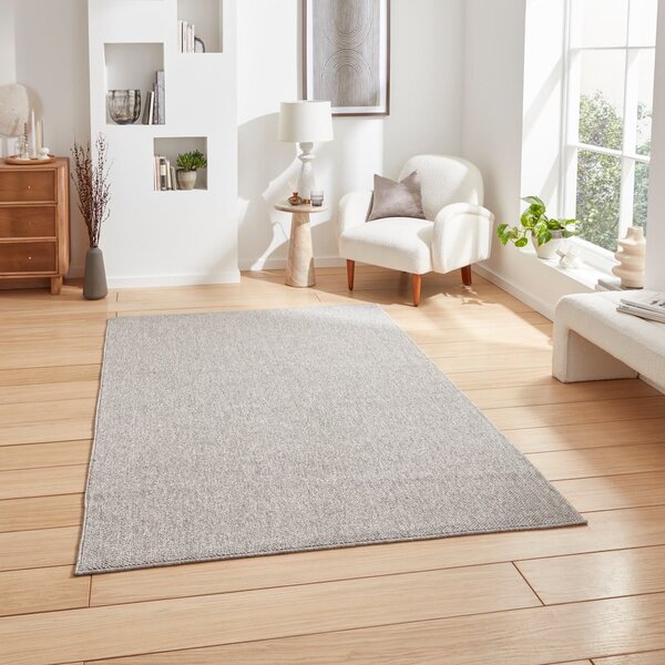 Сив килим 120x170 cm Boucle – Think Rugs