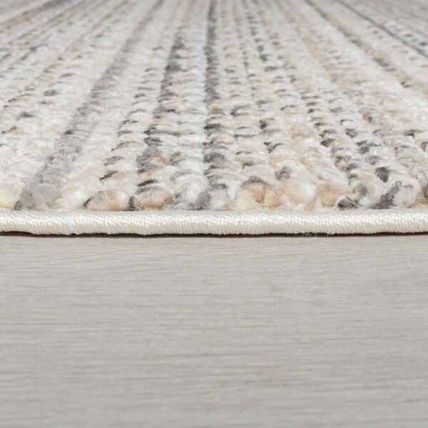 Бежов кръгъл килим 140x140 cm Camino – Flair Rugs