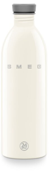 Бутилка Smeg Urban WBF02CR, 1 л, Херметично затваряне, Без ВРА, Неръждаема Стомана, Крем