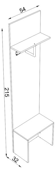 Закачалка Zanardi ZN293 (крайбрежен дъб)