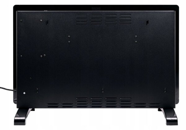 Конвекторна печка Elite WGPHD-22, 2200W, Стъклен панел, 50 C, Wi-Fi, Таймер, LED екран, Черен