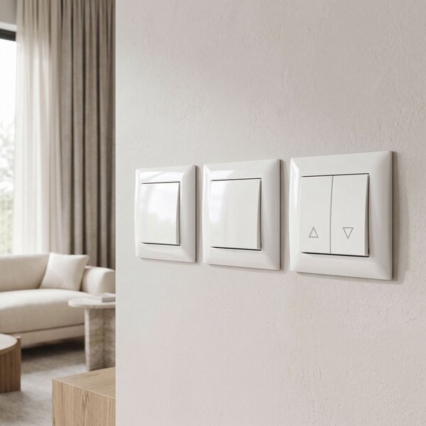 Ключ за Щори с Рамка OSTE JNH009-W WHITE