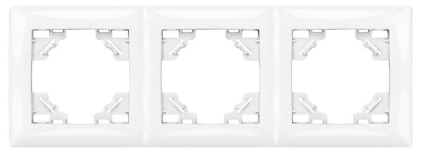 Тройна рамка за контакти OSTE JNH015-3F White