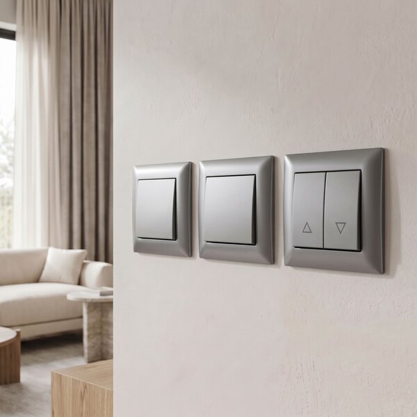 Ключ за Щори с Рамка OSTE JNH009-W GREY