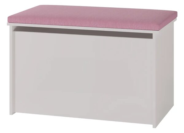 Детски шкаф Daria с мека седалка (pink)
