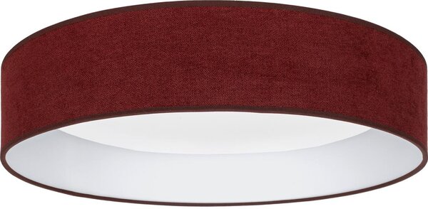 Brilagi - LED таванно осветително тяло VELVET SIMPLE, 24W, 230V, 4000K, Ø 45 см, бордо
