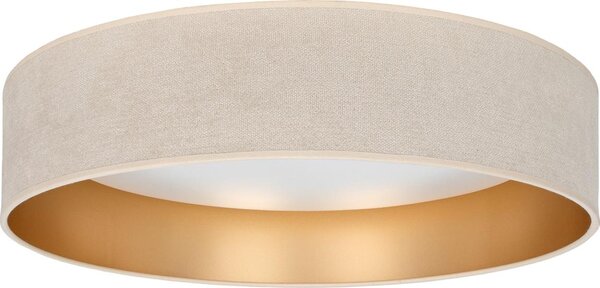 Brilagi-LED димируемо осветително тяло VELVET SM. VARI 24W/230V 3000-6500K диам. 45 см крем./злат. + дистанционно управление