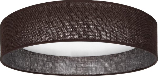 Brilagi - LED димируемо осветително тяло VEL. SM. ST. 24W/230V 3000-6000K Ø 45 cm кафяво WT + дистанционно управление