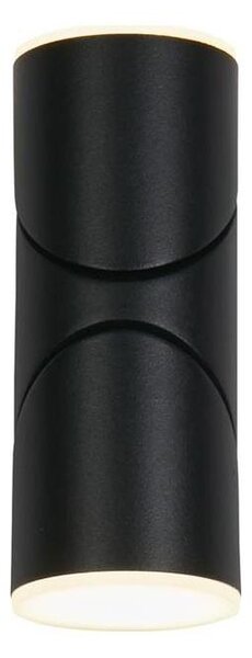 Searchlight 36180BK - LED външно стенно осветително тяло SOHO 2xLED/6W/230V IP44