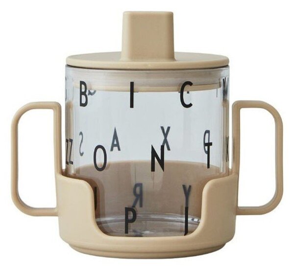 Бежова детска чаша Grow With Your Cup Grow with Your Cup - Design Letters