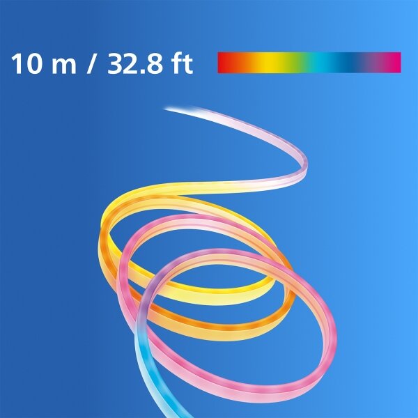 Philips - Димируема LED лента SMART NEON FLEX 10m LED/45W/230V 2700/6500K Wi-Fi